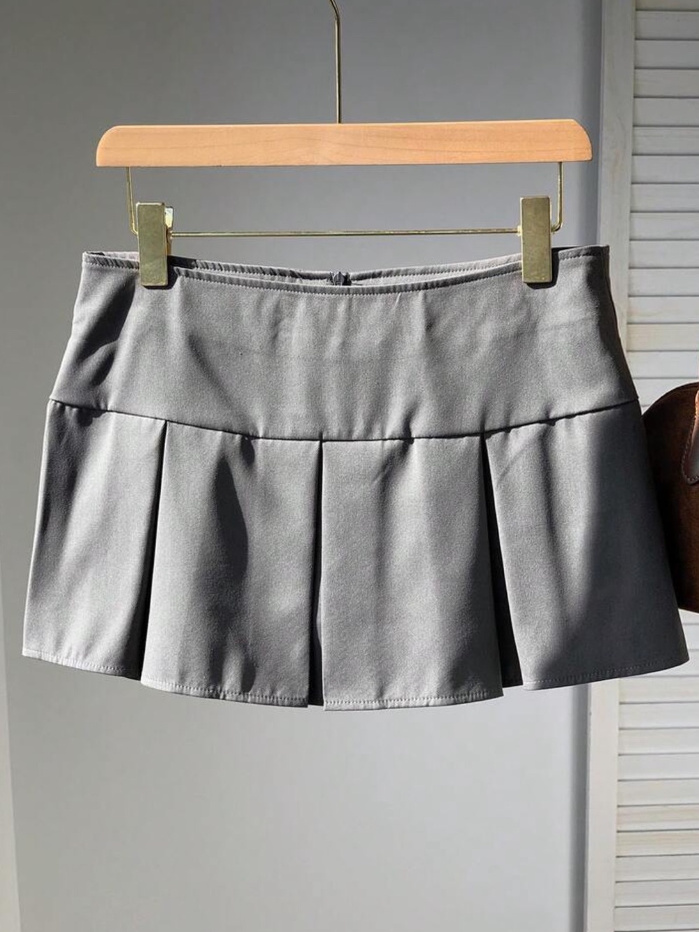 Vintage Black Circle Skater Skirt